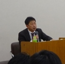 株式会社地域経済活性化支援機構　増田様の講演の様子