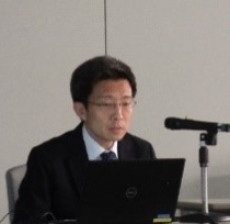 講演を行っている関東財務局樫山金融総括課長の写真