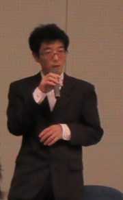 田中氏による講演の画像