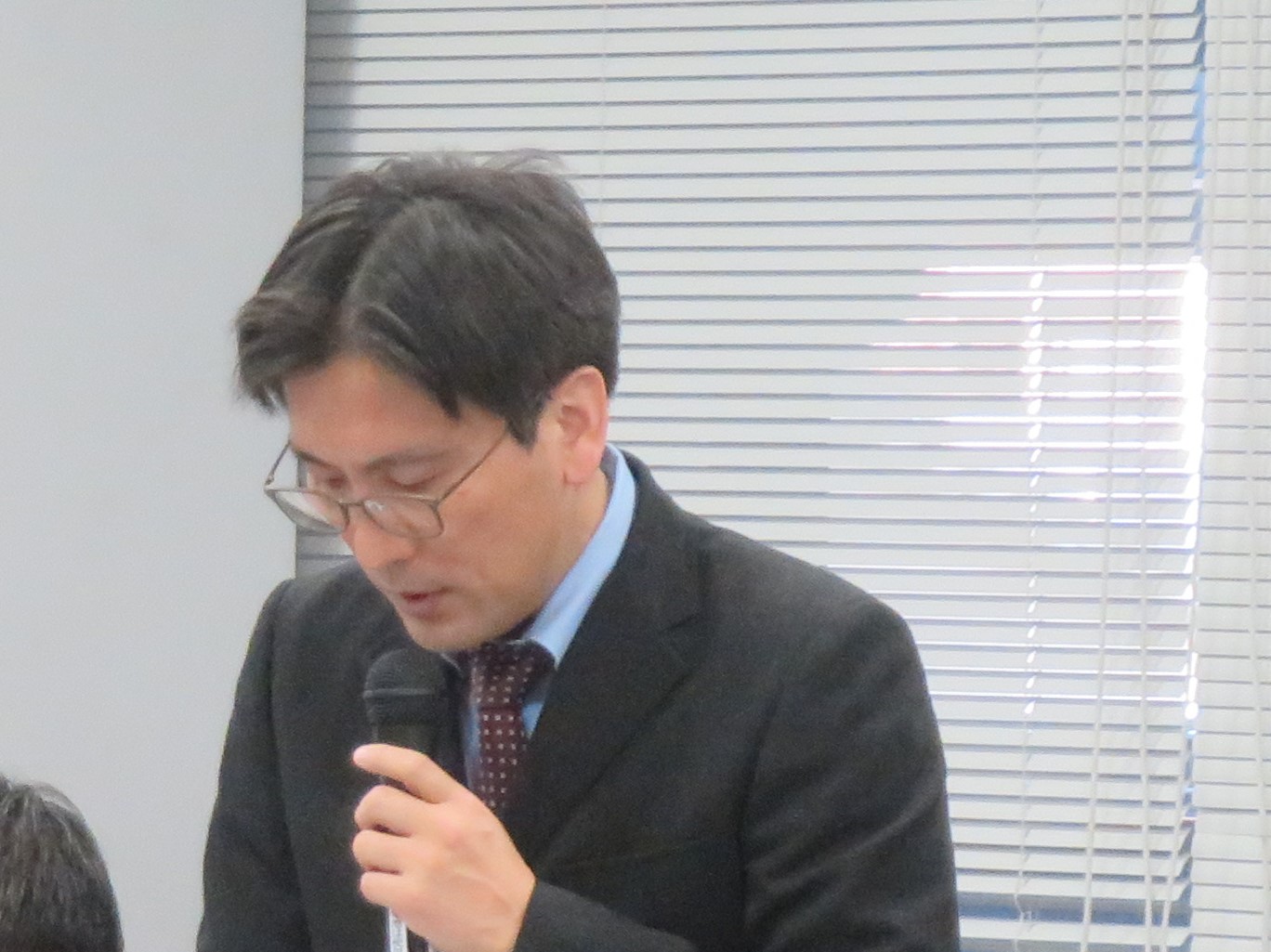 開会挨拶の様子