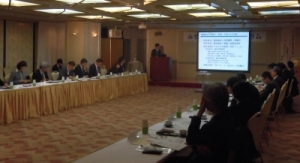 基調講演中の会場全体の様子