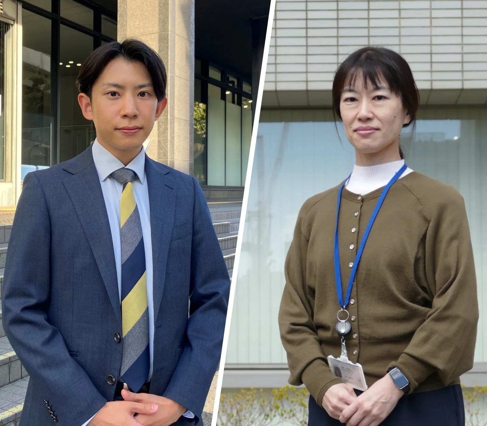 中島 翔太郎と上石 由紀恵